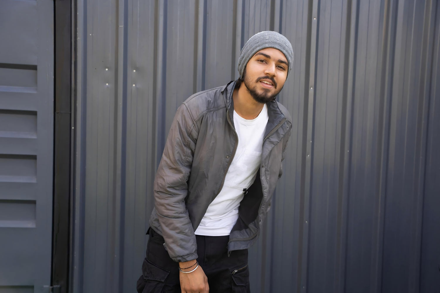beanie and jacket